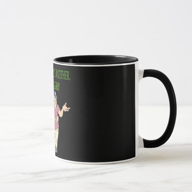 Caneca Os casais que Golf junto permanecem junto (Direita)
