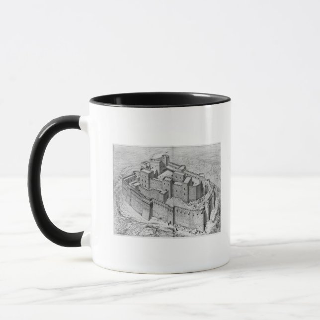Caneca Os Chevaliers do DES de Krak, reconstrução (Esquerda)