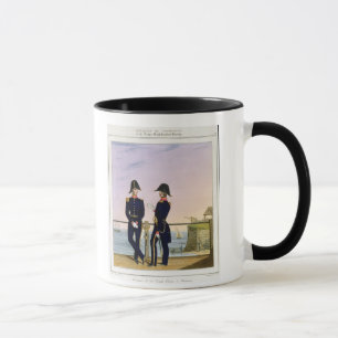 Caneca Os cirurgiões, chapeiam 6 'do traje do marinho