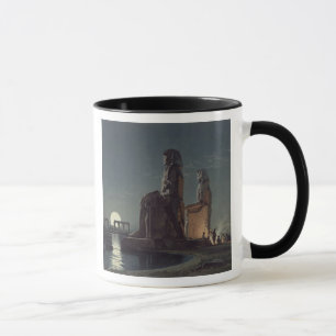 Caneca Os Colossi de Memnon, Thebes, um de 24 illustrat