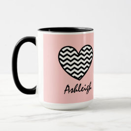 Caneca Os corações os mais impressionantes V09 da TIA