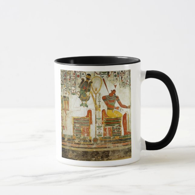 Caneca Os deuses Osiris e Atum, do túmulo de (Direita)