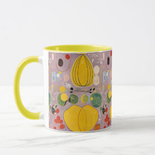 Caneca Os Dez Maiores, Grupo IV, nº 7, por Hilma af Klint