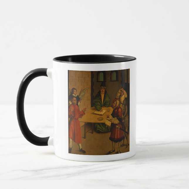 Caneca Os dez mandamentos, 1516 (Esquerda)