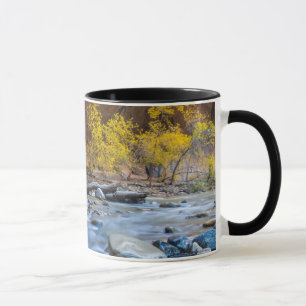 Caneca Os Estreitos do Rio Virgin no Outono