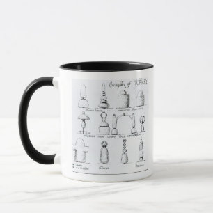 Caneca Os exemplos do Topiary trabalham, 1902 (gravura)