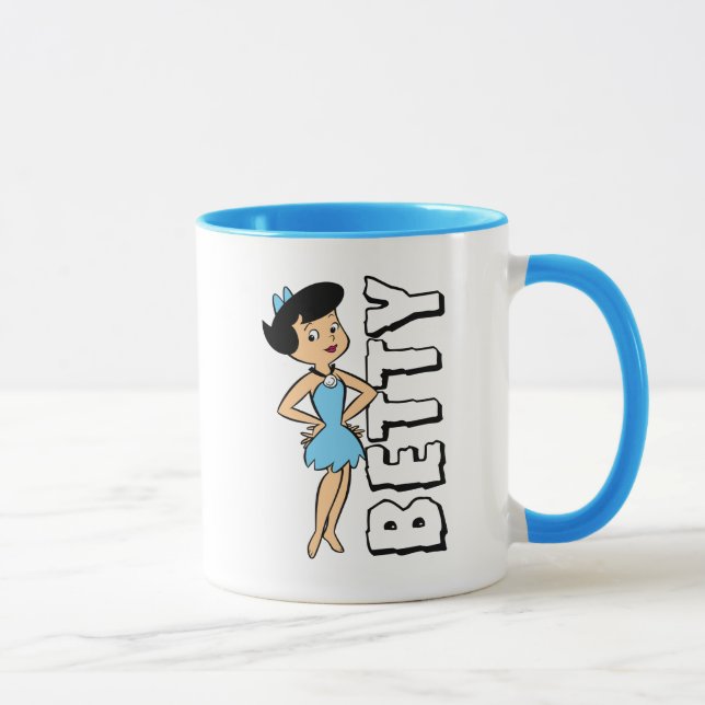 Caneca Os Flintstones | Betty Rubble (Direita)