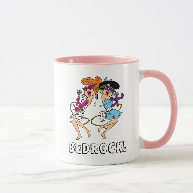 Caneca Os Flintstones | Estrelas Wilma & Betty Rock (Direita)