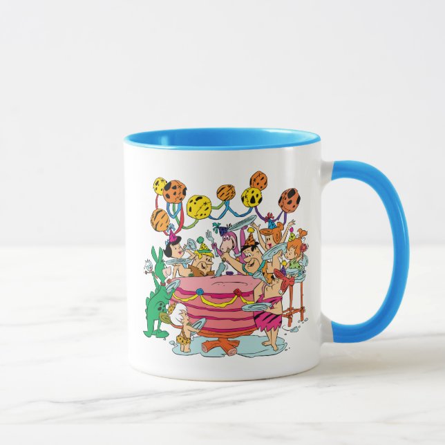 Caneca Os Flintstones | FESTA DE ANIVERSÁRIO (Direita)