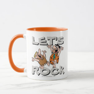 Caneca Os Flintstones   Fred & Barney - Rock Vamos