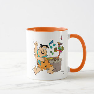 Caneca Os Flintstones   Fred Flintstone Dancing