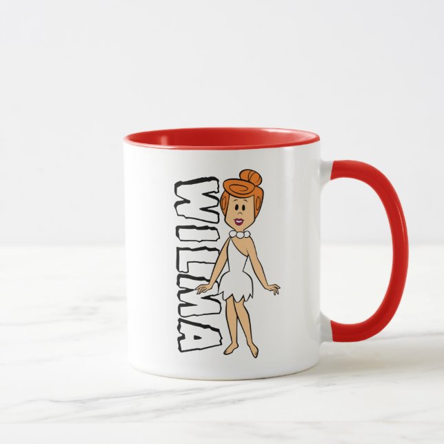Caneca Os Flintstones | Wilma Flintstone (Direita)