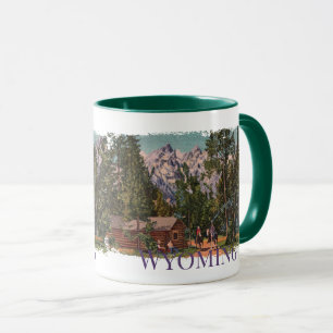 Caneca Os Grand Tetons - Wyoming Mug
