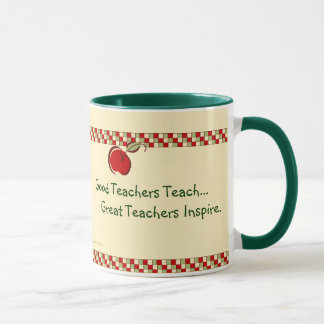 Caneca Os grandes professores inspiram