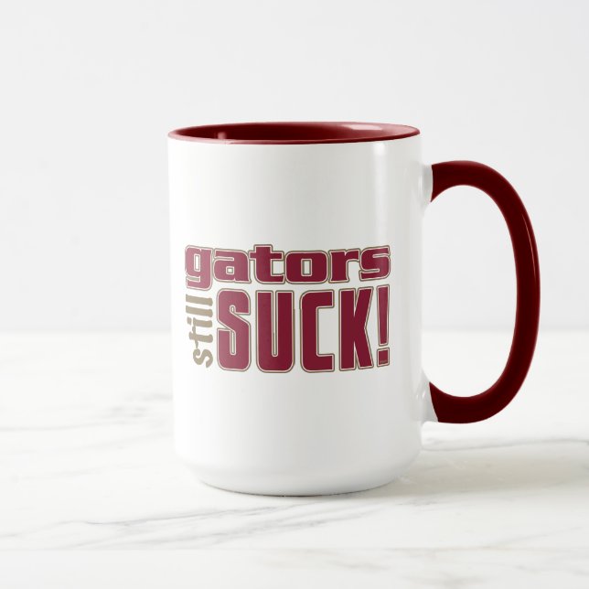Caneca os jacarés AINDA sugam! (Direita)
