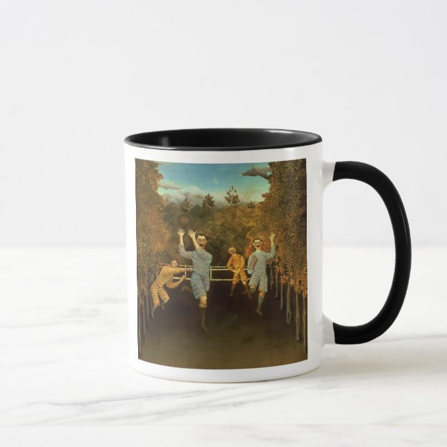 Caneca Os jogadores de futebol, 1908 (óleo em canvas) (Direita)