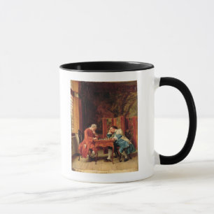 Caneca Os jogadores de xadrez, 1856