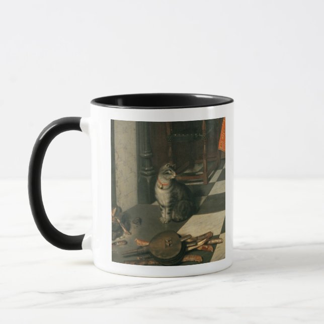 Caneca Os jogadores de xadrez, c.1670 (Esquerda)