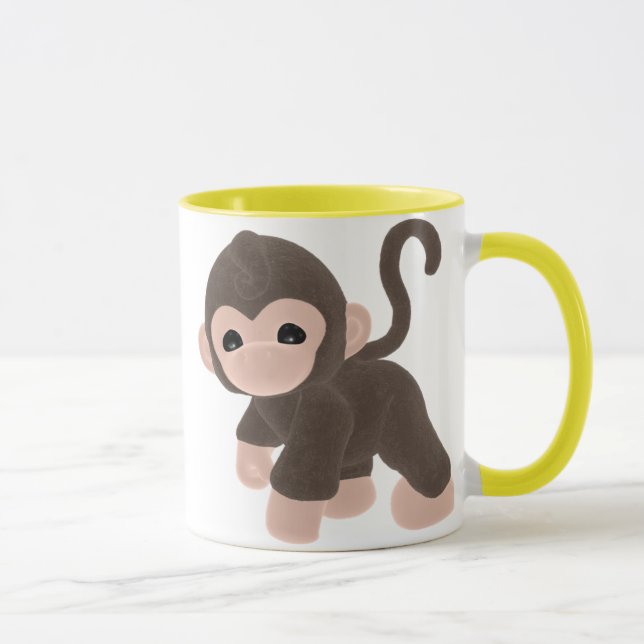 Caneca Os KRW querem monkey ao redor? (Direita)