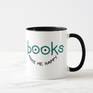 Caneca Os livros fazem-me feliz