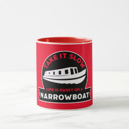 Caneca Os melhores barcos estreitos | Canal Boats Britâni