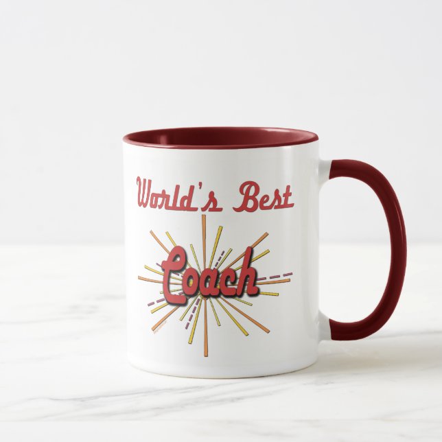 Caneca Os melhores presentes do treinador (Direita)