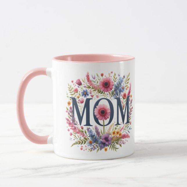 Caneca Os Melhores Presentes Mãe Que Tem Tudo O Único Pes (Esquerda)