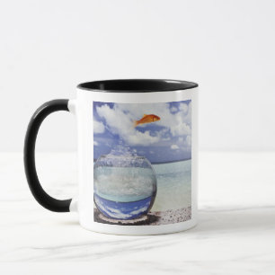 Caneca Os peixes que saltam do aquário