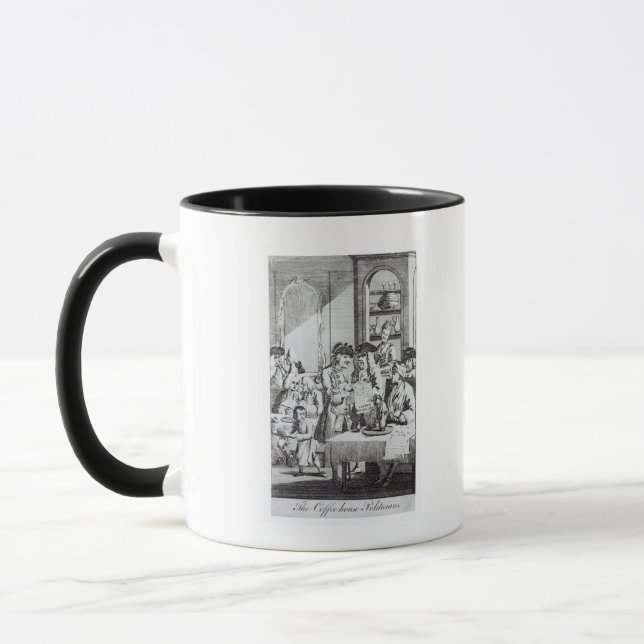 Caneca Os políticos da casa do café (Esquerda)