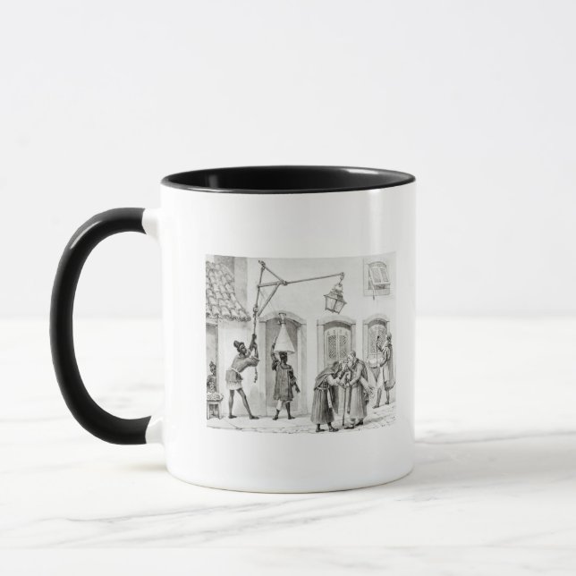 Caneca Os primeiros trabalhos da manhã (Esquerda)