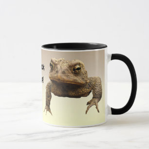Caneca Os sapos americanos desembaraçam-se