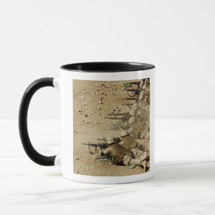 Caneca Os Seabees do marinho dos E.U. ateiam fogo aos