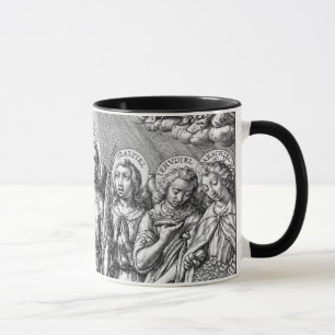 Caneca Os Sete Arcanjos (M 034; Engrenagem)