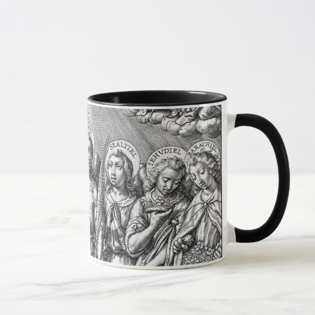 Caneca Os Sete Arcanjos (M 034; Engrenagem) (Direita)