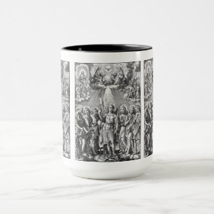Caneca Os Sete Arcanjos (M 034; Gravura)