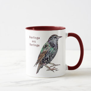 Caneca Os Starlings são queridos