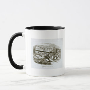Caneca Os Templo-Túmulos em Norchia