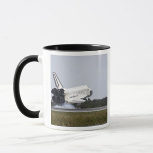 Caneca Os toques da descoberta do vaivém espacial tragam