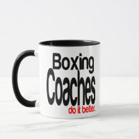 Os treinadores de boxe fazem melhor