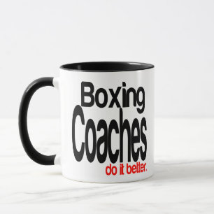 Caneca Os treinadores de boxe fazem melhor