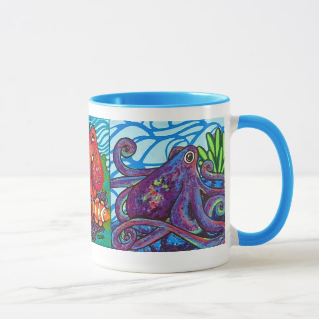 Caneca "Os Três Octoteers!" Canja de Arte Original (Direita)