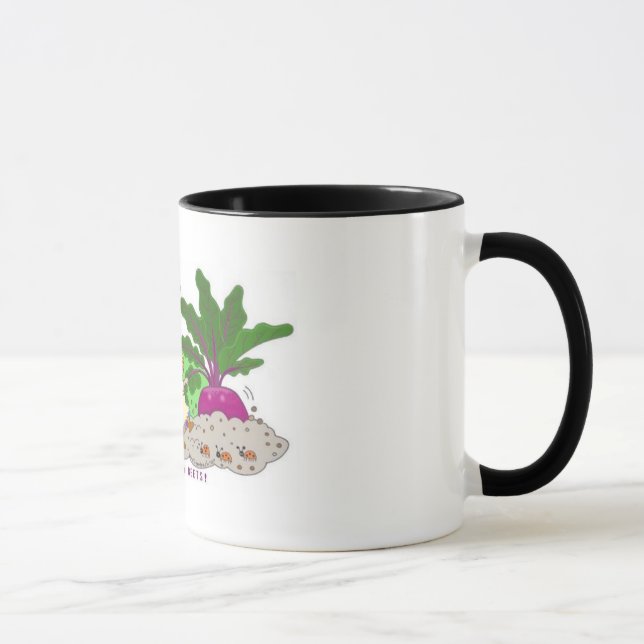Caneca Os ucranianos sabem beterrabas (Direita)