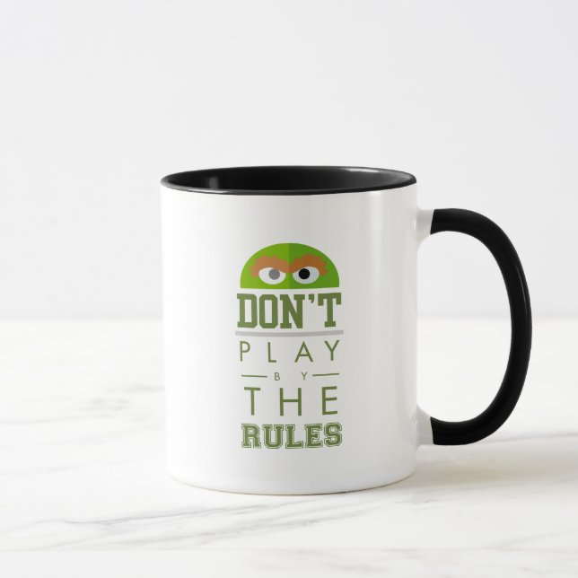 Caneca Oscar Don't Play by Rules (Direita)