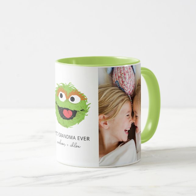 Caneca Oscar, o Grouch | Melhor Avó - Foto (Frente Esquerda)