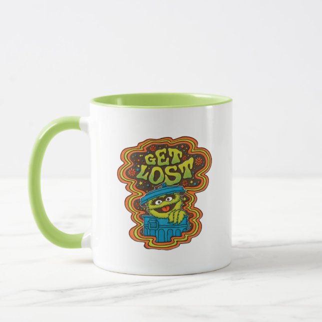 Caneca Oscar, o Grouch | Psicodélica (Esquerda)