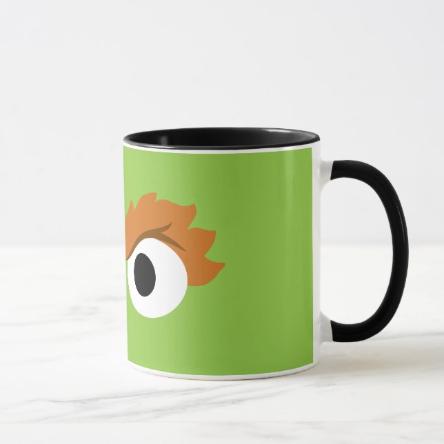 Caneca Oscar o Monstro Cara Grande (Direita)