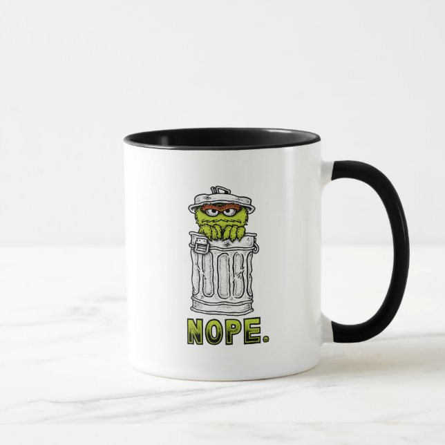 Caneca Oscar o Monstro - Não. (Direita)