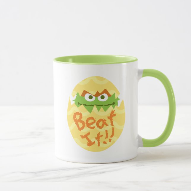 Caneca Oscar, o Monstro Sujo da Páscoa (Direita)