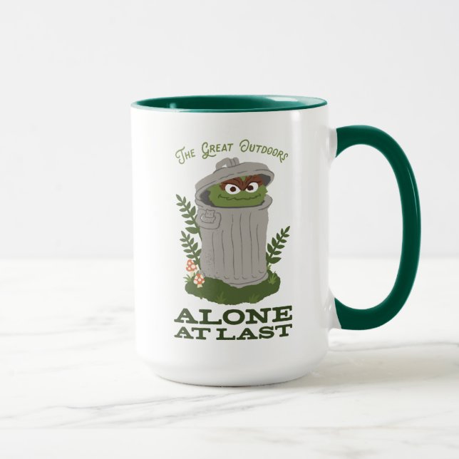 Caneca Oscar The Grouch | Excelente ao ar livre (Direita)