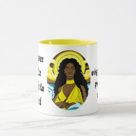 Caneca Oshun virgen morena de la Caridad